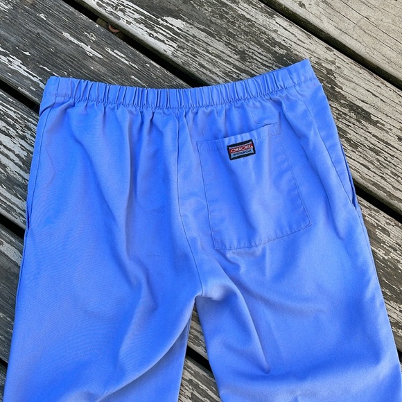 Cherokee workwear flexible scrub top xs with Cherokee flare scrub bottom xxs - Picture 10 of 11